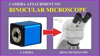 HOW TO ATTACHMENT CAMERA ON BINOCULARS MICROSCOPE ll MEDLAB SOLUTIONS ll 2023