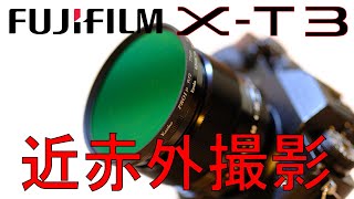 Fujifilm X-T3 近赤外撮影テスト(X-Trans CMOSの近赤外感度テスト）