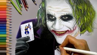 ⁣Speed Drawing: The Joker - Heath Ledger | Jasmina Susak