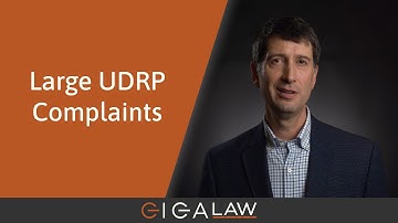 Domain Name Masterclass (#9): Large UDRP Complaints