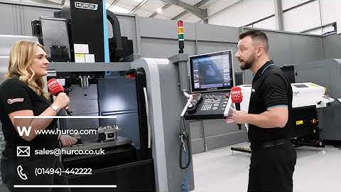 Hurco VM10HSi High-Speed Vertical Machining Centre with 30,000RPM spindle