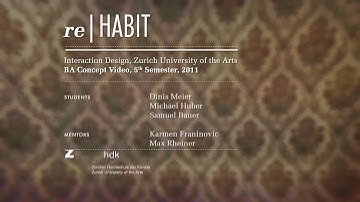 BA concept video "re-Habit" {english version}