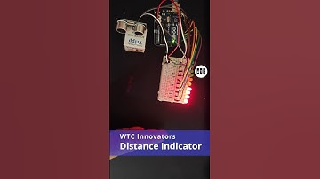Smart Distance Indicator Using LEDs & Ultrasonic Sensor | Arduino DIY Project #led #electronics #diy