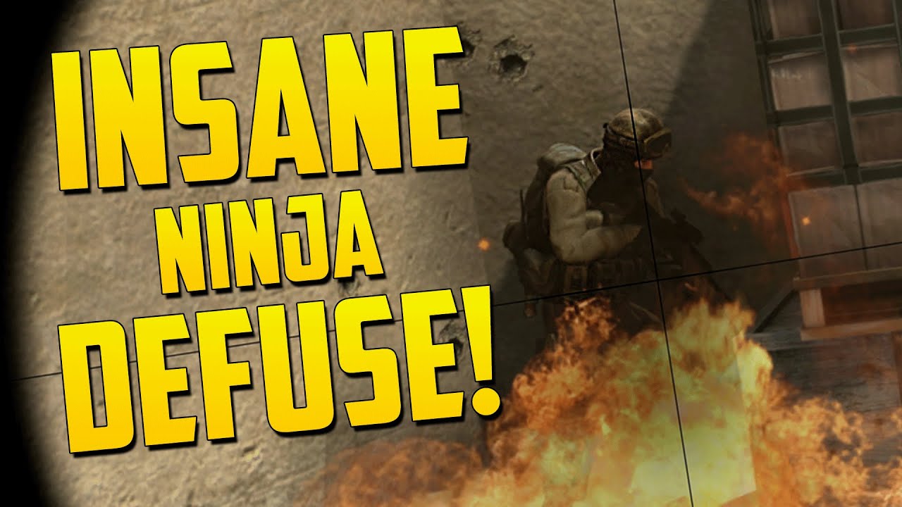 MOST INSANE NINJA DEFUSE! - CS GO Funny Moments in Competitive - YouTube