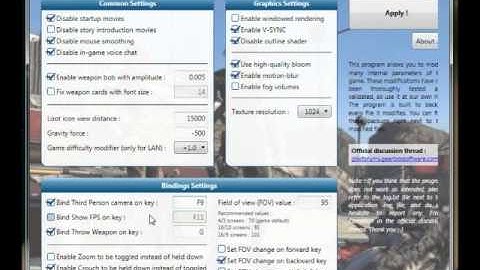 Borderlands (PC) Config Editor GUI