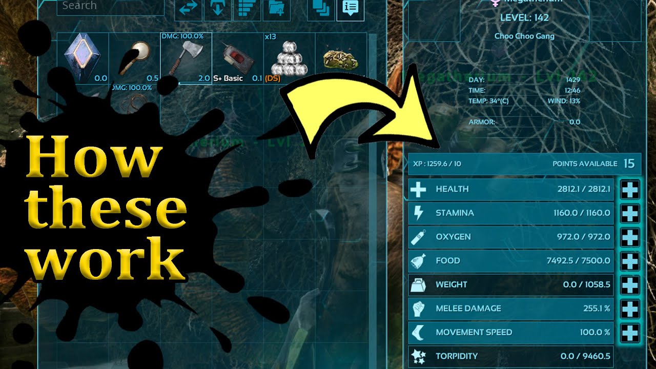 How Dino Levels And Stats Work Or Are Calculated Ark Survival Evolved How Dino Levels And Stats Work Or Are Calculated Ark Survival Evolved