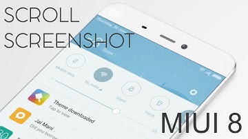 Scrolling Screenshot di MIUI 8