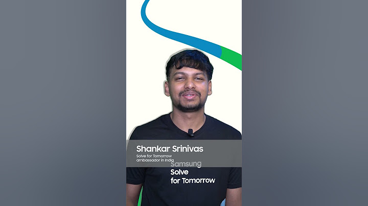Solve for Tomorrow: Creating a Stress-Free World | Samsung
