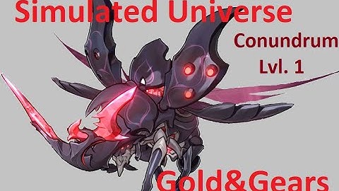 Honkai Star Rail - Simulated Universe:Gold & Gears - Difficulty 5-Remembrance Path - Conundrum lvl 1