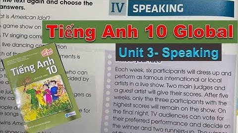 Tiếng Anh lớp 10 Mới - Unit 3 Speaking - Music - Sách Global