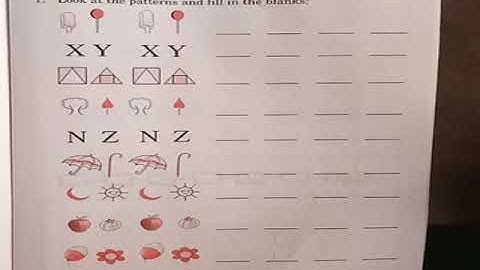 Class : 2 Ncert Maths Magic Chapter - 5 Patterns, Complete the patterns