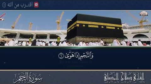 سورة النجم || القارئ صلاح المصلي.
