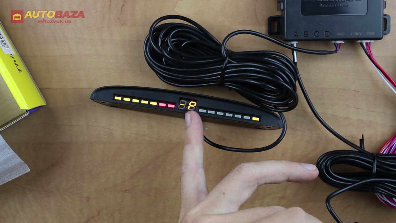 Парктроник Steelmate SM PTS410M8F black