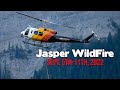 Jasper National Park Helicopter Crews Battling the Wildfire