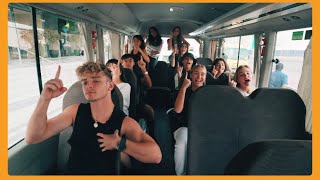 Now United Dancing to 'One Love' On The Bus!