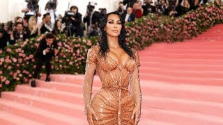 Kim kardashian shares what she did to get her waist look so small at
the 2019 met gala