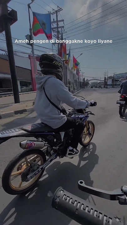 nasib wong elek, wong ora due • story wa supermoto herex touring sad
