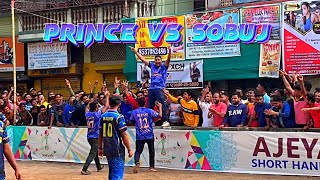 PRINCE💥ABHAY💥 GOLU NEED 65 RUNS TO WIN || high voltage ⚡️!! Ajeya Sanghati 2023