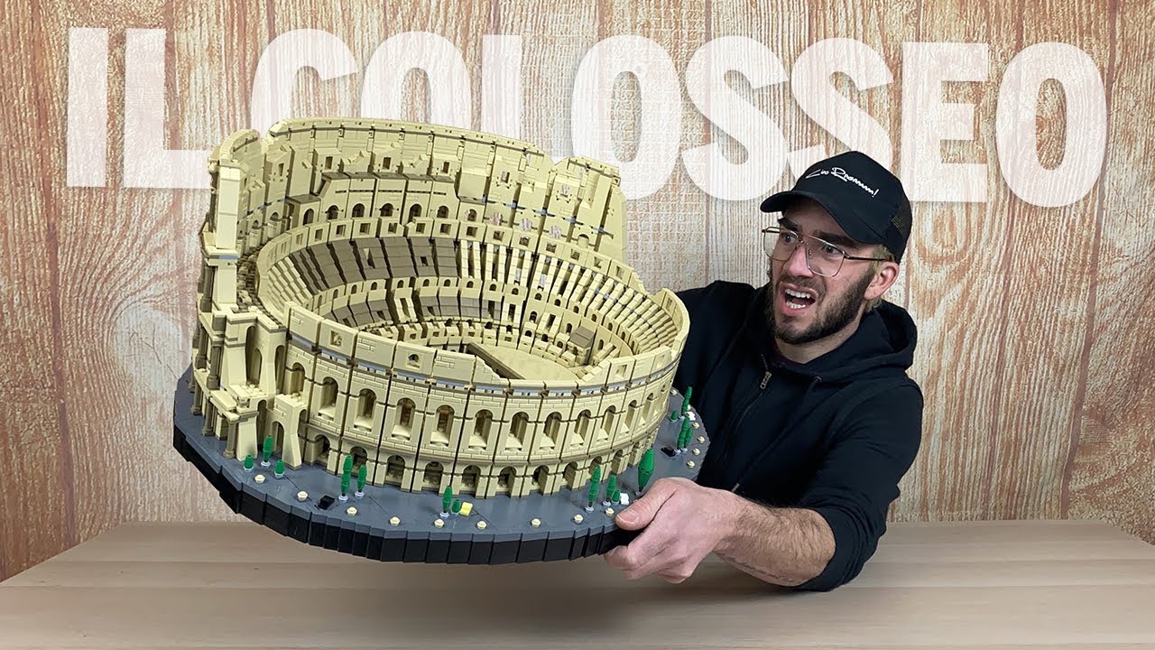 HO COSTRUITO IL LEGO COLOSSEO - 12 ORE DI MONTAGGIO 