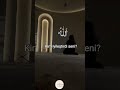 SENİ SEVİYORUM RABB'İM ❤️🩹 #viral #youtubeshorts #keşfet #islamicshorts