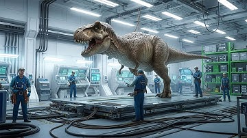 Inside the T-Rex Production Factory – Full Process of Creating a Giant Tyrannosaurus Rex