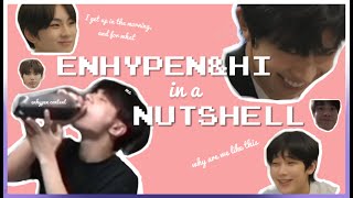 'ENHYPEN&HI' in a nutshell (an ENHYPEN crack video)