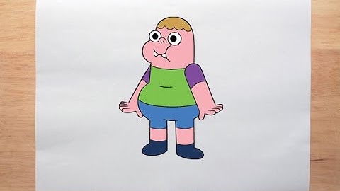 How To Draw Clarence Step By Step 2 | Comment Dessiner Clarence