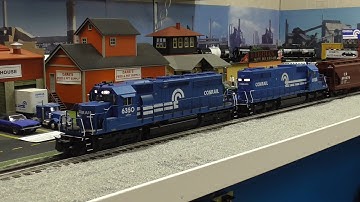 Conrail TR55 End Deliveries & GP30 Switching O Gauge