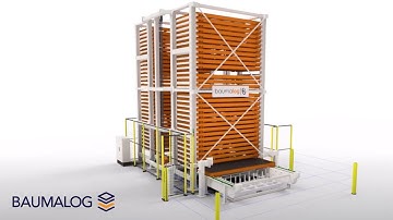 Automated storage system for sheet metal | TwinTower®