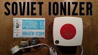 Inside a soviet ionizer from 1990 (with schematic)