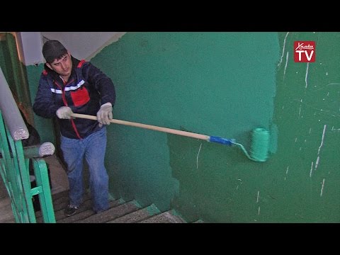 В Химках начался косметический ремонт подъездов