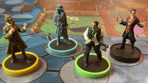 Battle of Wits and Decks - UnMatched Cobble & Fog Board Game (2020) Unboxing Plus Painted Miniatures