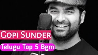 Gopi Sunder Telugu Top 5 Bgm
