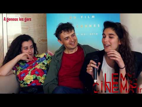 #Cannes2018 - A genoux les gars - Rencontre avec Antoine Desrosières, Souad Arsane et Inas Chanti