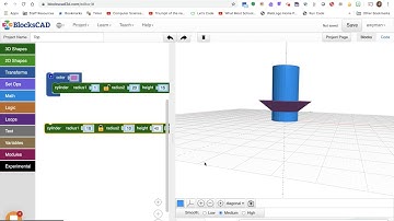 Create a Top in BlocksCAD