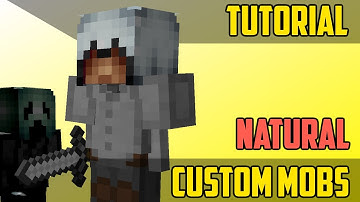 How to Naturally Spawn Custom Mobs - Minecraft Command Block Tutorial [1.11][1.10][1.9]