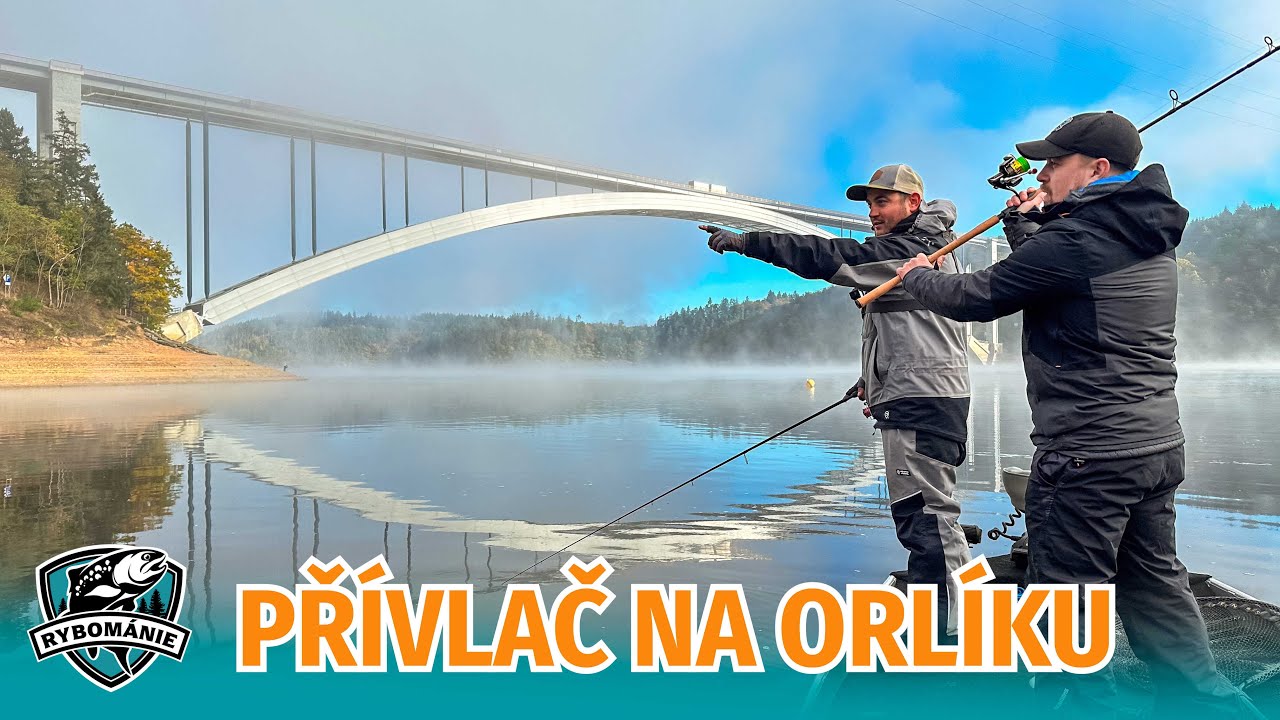 Jak na přívlač na Orlíku s Mírou Vojtkem. Rady, návody a ryby! RYBOMÁNIE na rybách #9
