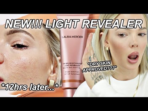 NEW LAURA MERCIER TINTED MOISTURIZER LIGHT REVEALER vs Oil Free, and Natural Skin Perfector Formulas-thumbnail
