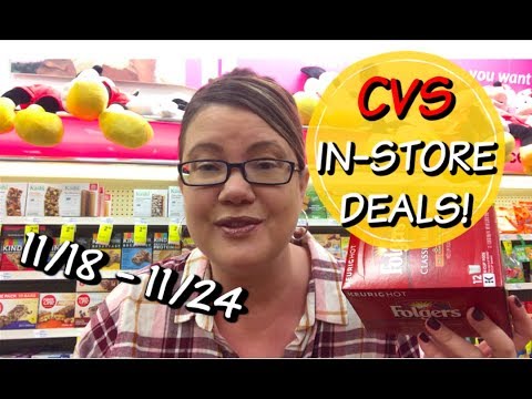 CVS IN-STORE DEALS 11/18 – 11/24 | Awesome deals and savings!!