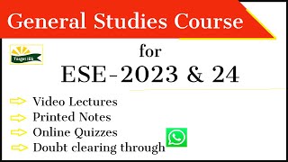 General Studies Course for ESE-2023 & 24 | Target IES screenshot 4