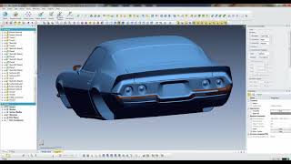 STL to Surface CAD - 1972 Camaro in Geomagic Design X (Part 3)
