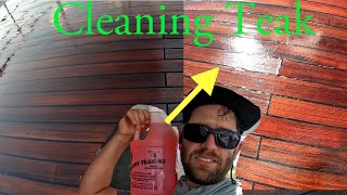 How Yacht Crew Treat Teak On a Super Yacht | Yacht Crew Vlog