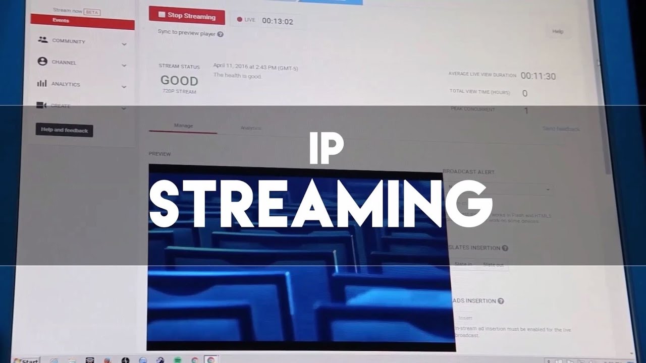 PTZOptics IP Streaming - YouTube