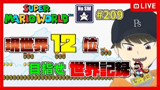 【スーパーマリオワールドスターロード禁止RTA】冬休み一日目の朝からマリオワールドをする男 209【VTuber/ぺす】