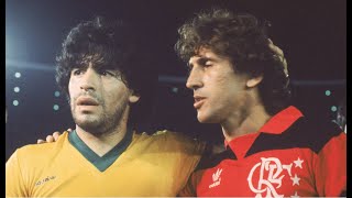 Flamengo 3 x 1 Amigos do Zico (12/07/1985) Jogo completo