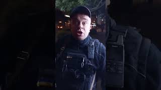 Руки до гори!!! Поверхнева перевірка під прицілом автомата!!! Поліція охорони - це триндець!!!
