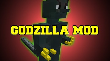 Minecraft : GODZILLA MOD - Massive Boss - Mod Showcase