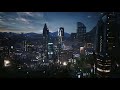 10 hours  cityscape of mars base alpha1 ambient space music scifi future world