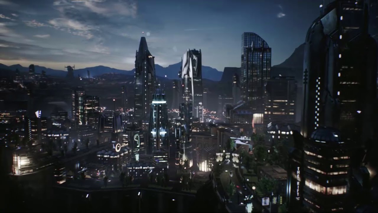 10 hours | CityScape of Mars Base Alpha-1: Ambient Space Music, Sci-Fi, Future World study music for kids