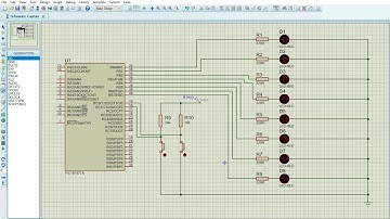 Encendido Leds con Pulsador -  PIC16F877A